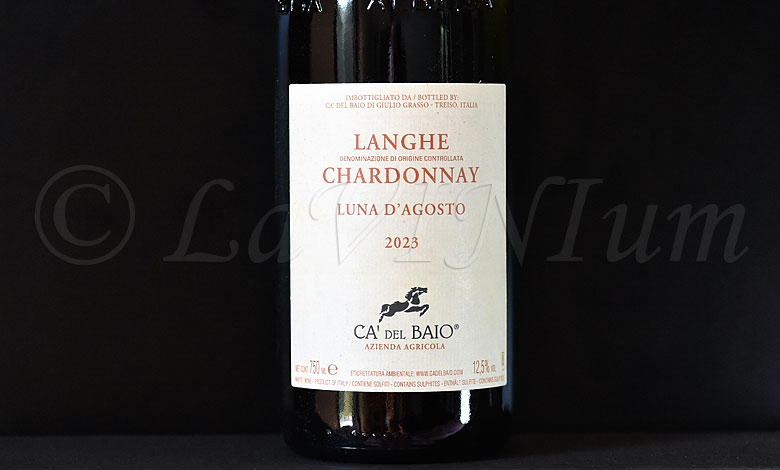 Langhe Chardonnay Luna d'Agosto 2023 Ca' del Baio