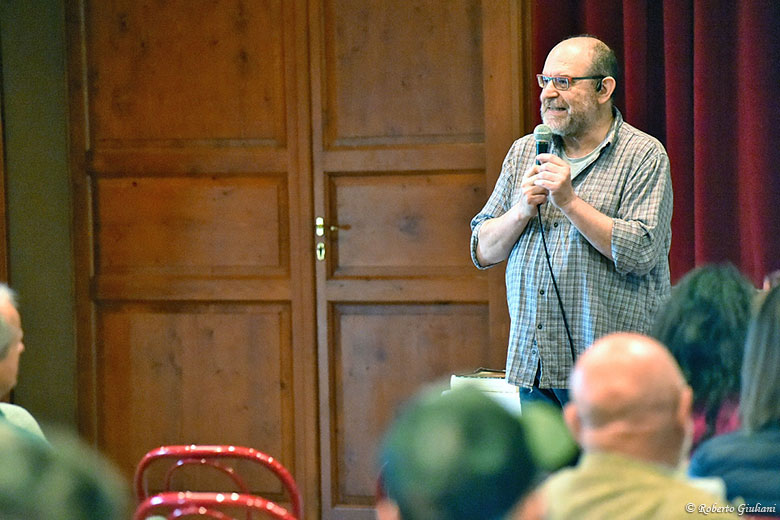 L'incontro di Sandro Sangiorgi con i vignaioli