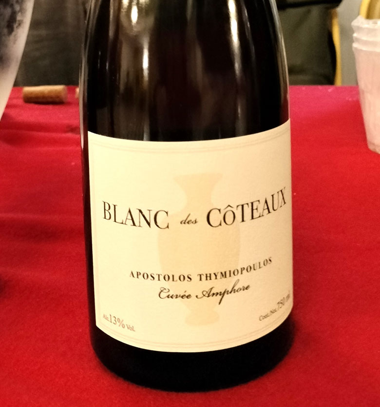 Blanc des Coteaux 2022 di Thymiopoulos