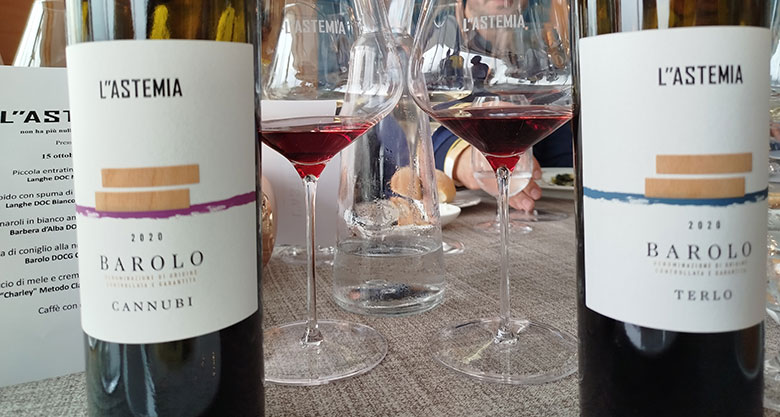L'Astemia: i due cru di Barolo