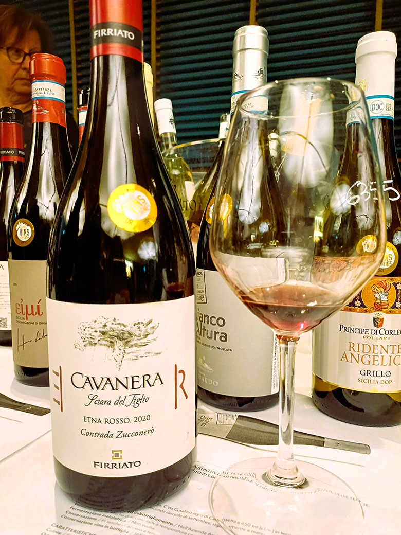 Cavanera Sciara del Tiglio Etna Rosso Doc 2020 Contrada Zucconerò Firriato