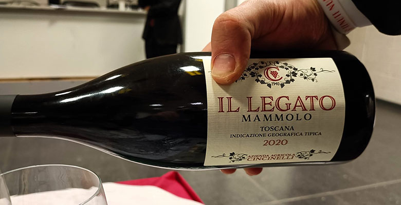 Toscana IGT Mammolo “Il Legato” 2020 Cincinelli Marco