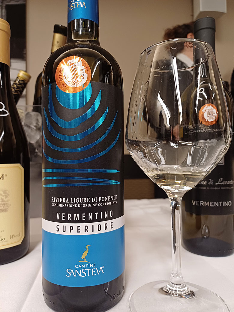 Riviera Ligure di Ponente Doc Vermentino Superiore 2021 Cantine Sansteva