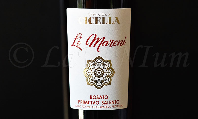 Primitivo Rosato Li Mareni 2022 Vinicola Cicella