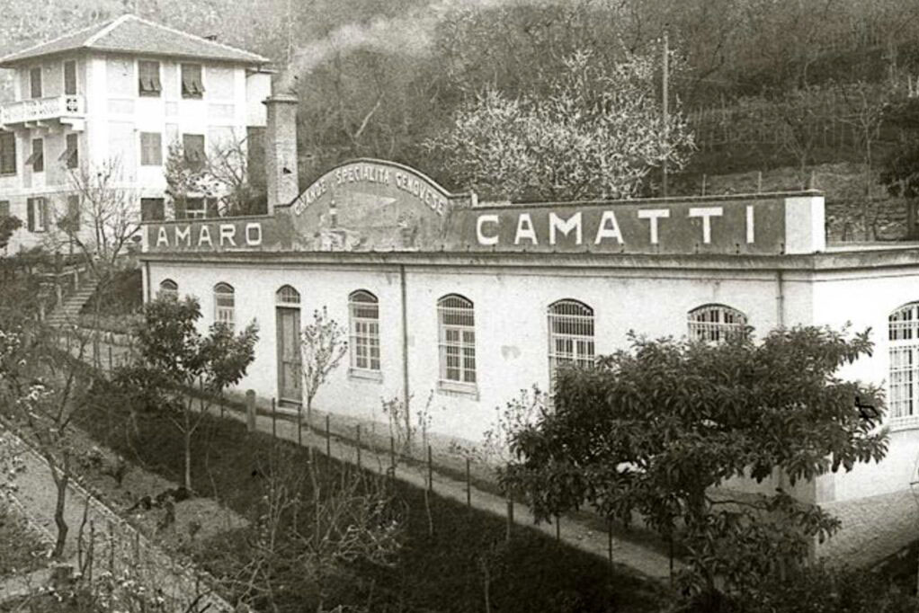 Il primo stabilimento Amaro Camatti