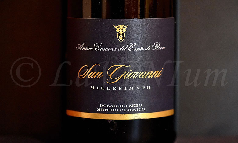 San Giovanni Dosaggio Zero Metodo Classico Millesimato 2020 Antica Cascina dei Conti di Roero