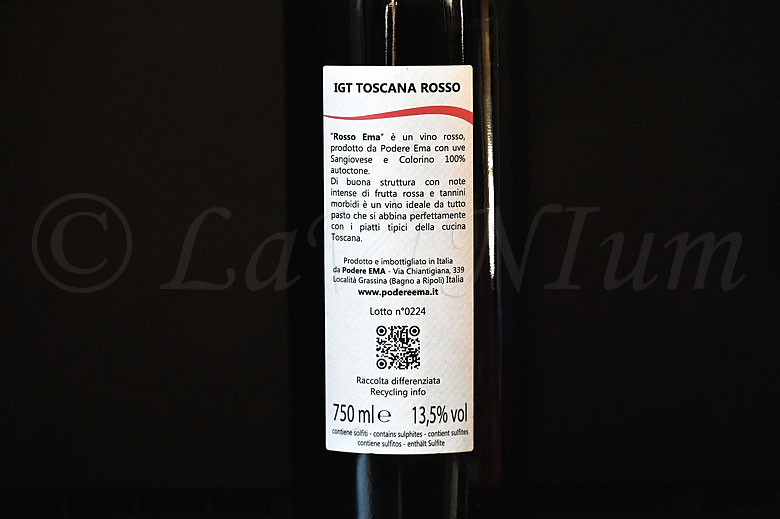 Rosso Ema 2022 Podere Ema