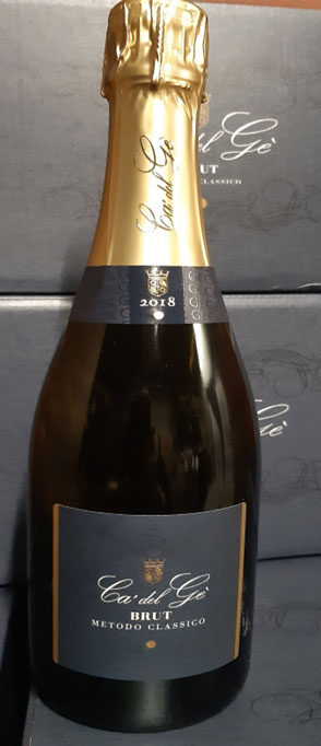 Pinot Nero Metodo Classico 2018 Brut Cà del Gè