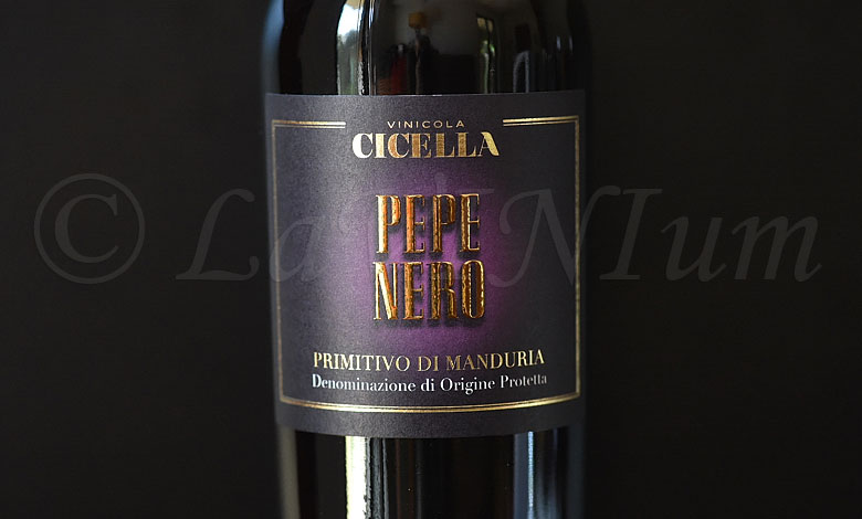 Primitivo di Manduria Pepe Nero 2021 Vinicola Cicella
