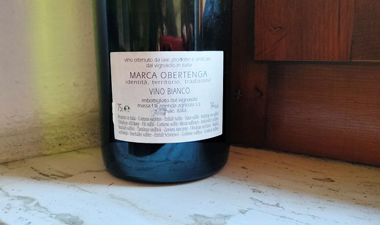 Costa del vento Timorasso 2013 Vigneti Massa