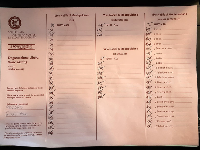 La degustazione cieca