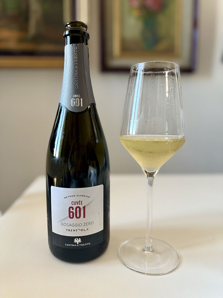 Trento DOC "601" Metodo Classico Dosaggio Zero (Pas Dosé) Cantina di Trento