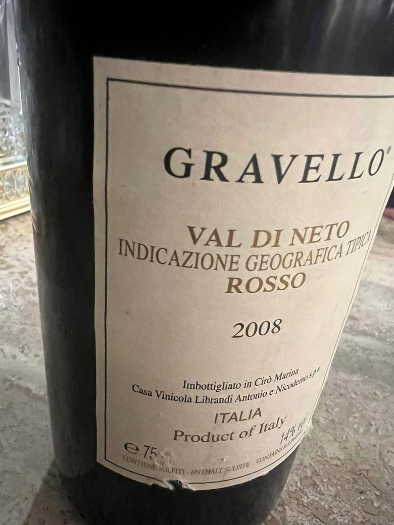 Gravello 2008 Librandi