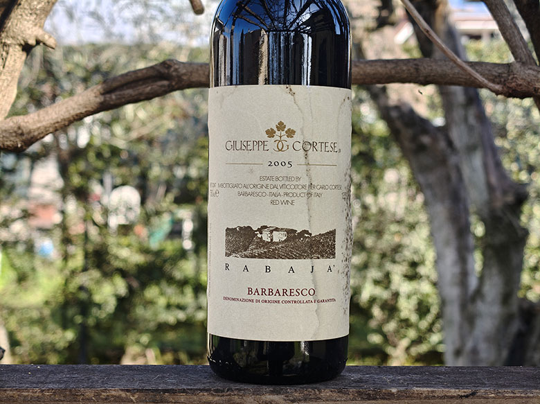 Barbaresco Rabajà 2005 Giuseppe Cortese