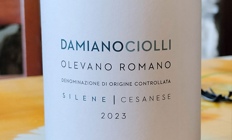 Olevano Romano Cesanese Silene 2023 Damiano Ciolli
