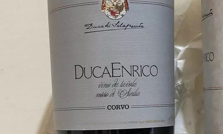 Duca Enrico 1985 Duca di Salaparuta