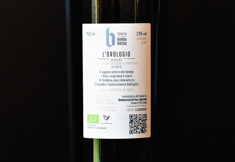 Bianco L'Orologio 2022 Tenuta Barbarossa