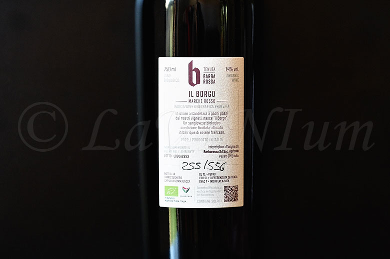 Rosso Il Borgo 2022 Tenuta Barbarossa