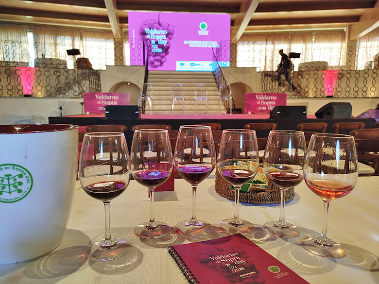 Valdarno di Sopra Day 2025 la degustazione