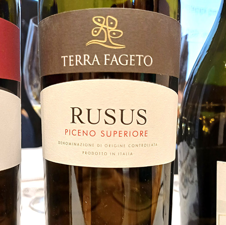 Rosso Piceno Superiore Rusus Riserva 2021
