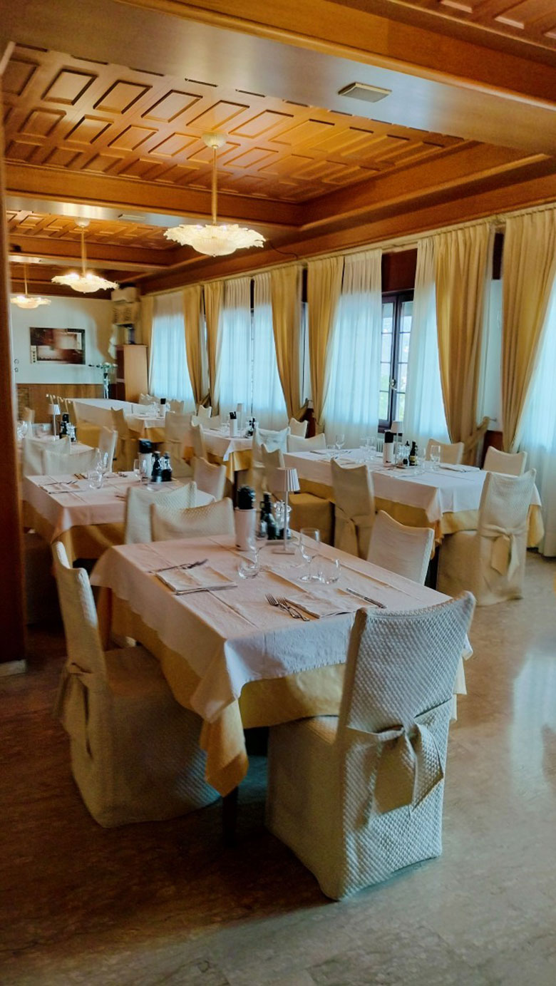Interno ristorante Belvedere