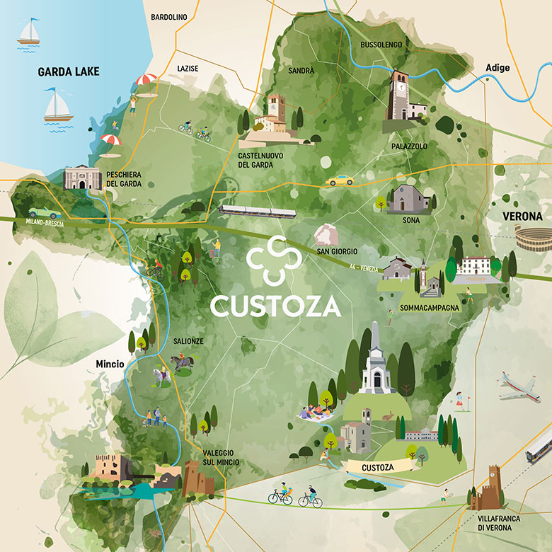 Mappa Custoza Doc