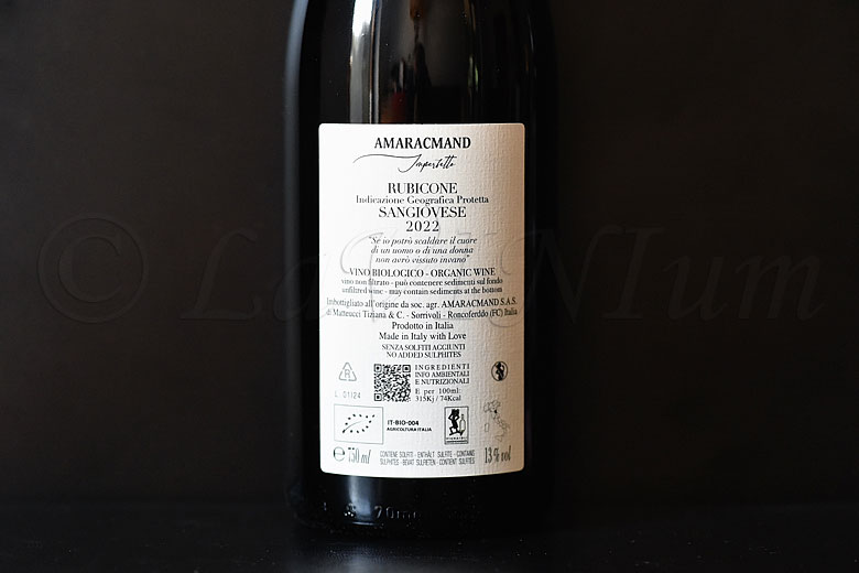 Sangiovese Imperfetto 2022 Amaracmand