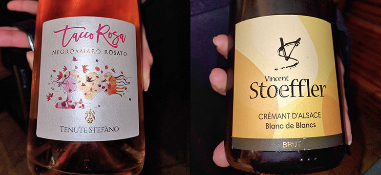 Negroamaro e Cremant d'Alsace