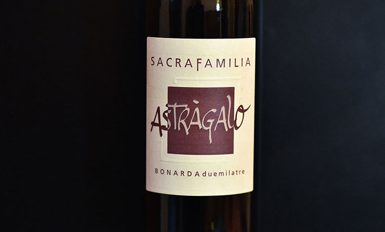 Oltrepo Pavese Bonarda Astràgalo 2003 Sacrafamilia