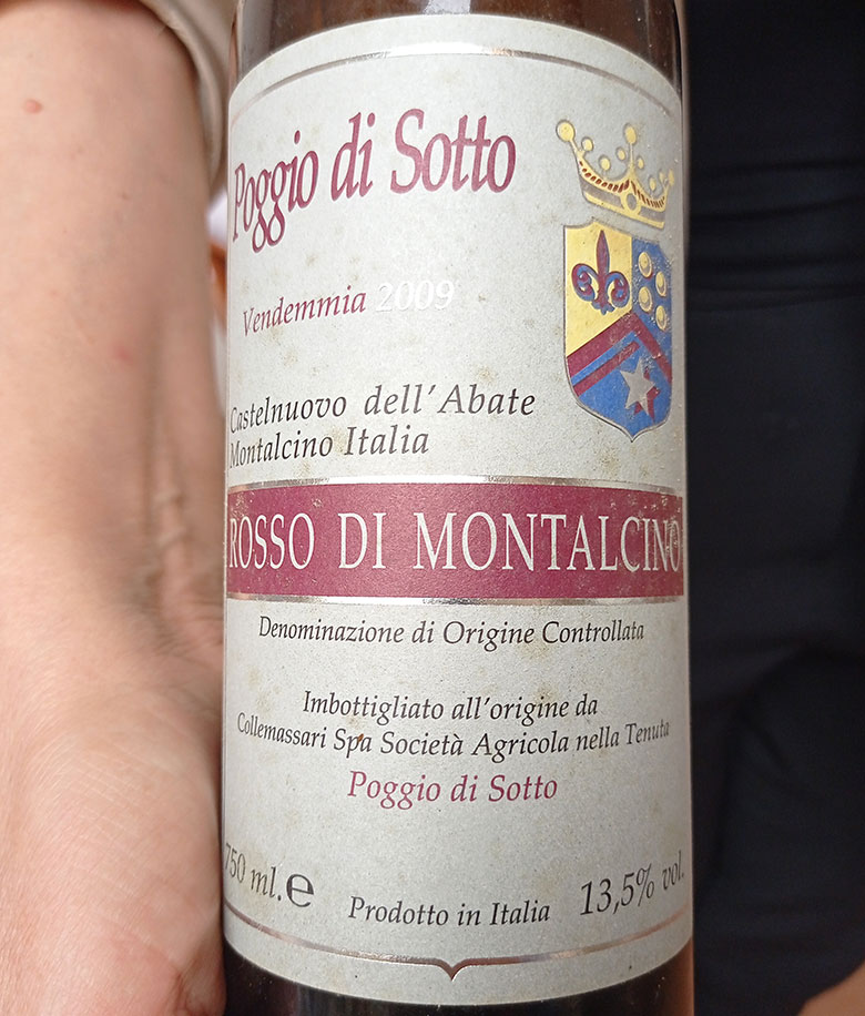 Rosso di Montalcino 2009 Poggio di Sotto