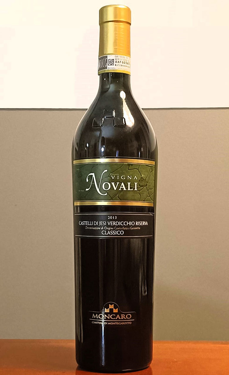 Castelli di Jesi Riserva Classico Vigna Novali 2013 Moncaro Terre Cortesi