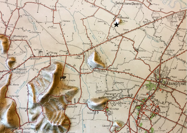 Ca' della Vigna mappa