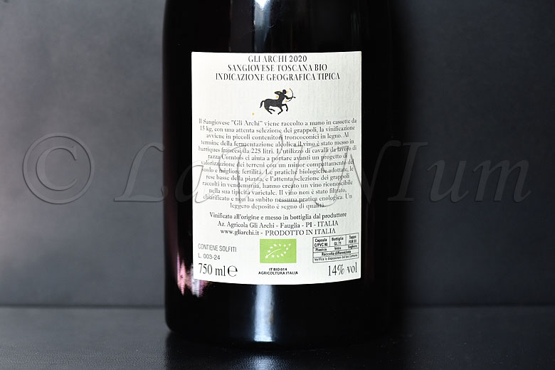 Gli Archi Sangiovese 2020 Gli Archi