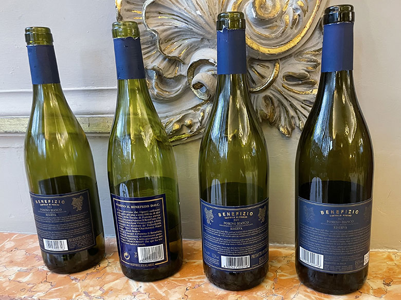 Verticale Benefizio retroetichette