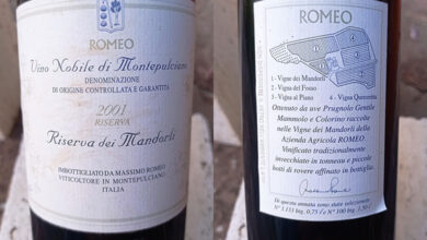 Vino Nobile di Montepulciano Riserva dei Mandorli 2001 Riserva Romeo