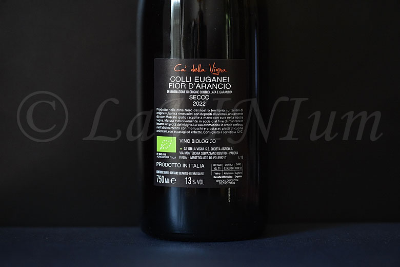 Colli Euganei Fior d'Arancio secco Fiore del Deserto 2022 Ca' della Vigna