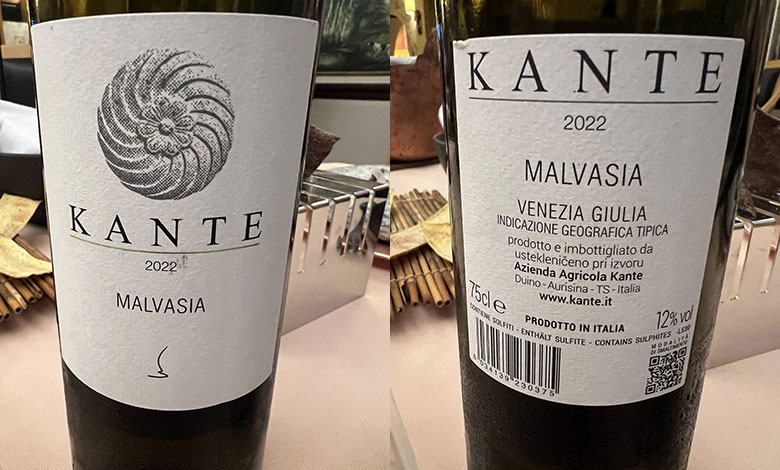 Malvasia 2022 Kante