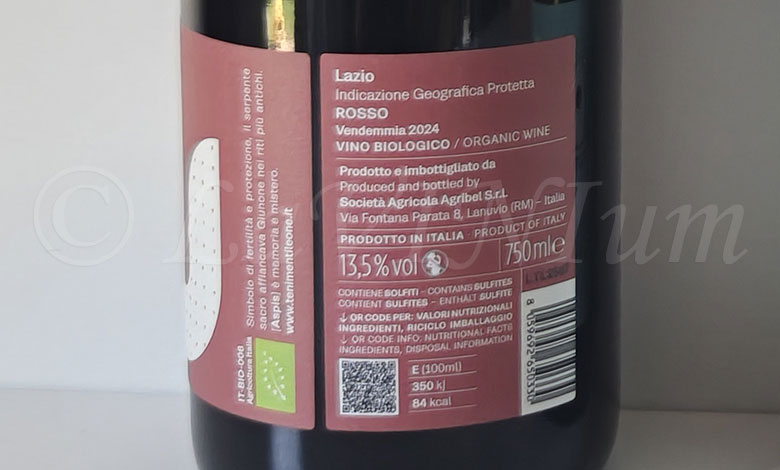 Rosso Aspis 2024 Tenimenti Leone