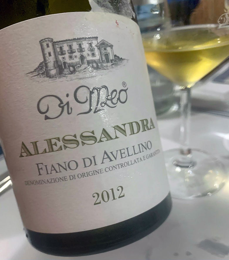 Fiano di Avellino Alessandra 2012 Di Meo