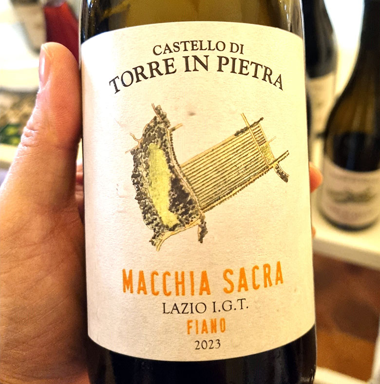 Fiano Macchia Sacra 2023 Castello di Torre in Pietra