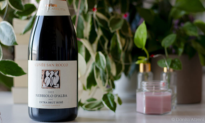 Nebbiolo d’Alba Extra Brut Rosé Cuvée San Rocco 2022 Tenuta Carretta
