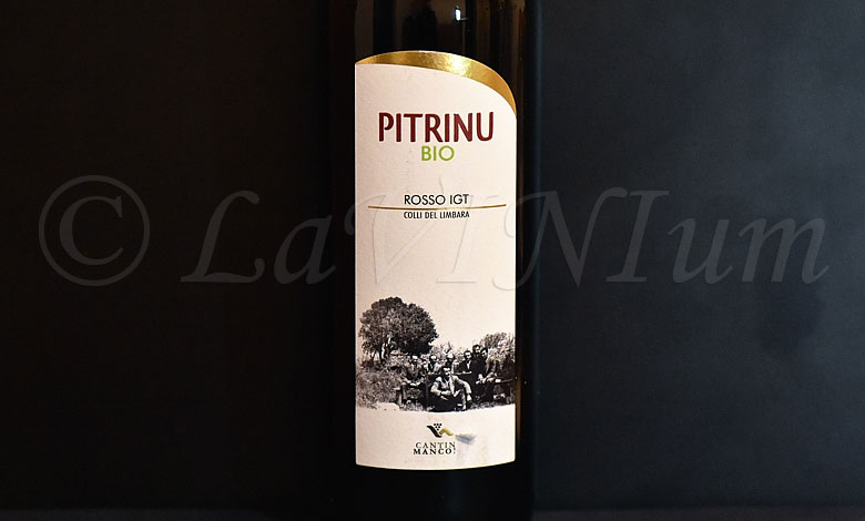 Rosso Pitrinu Bio 2020 Cantina Manconi