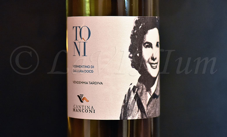 Vermentino di Gallura Tonì 2023 Cantina Manconi