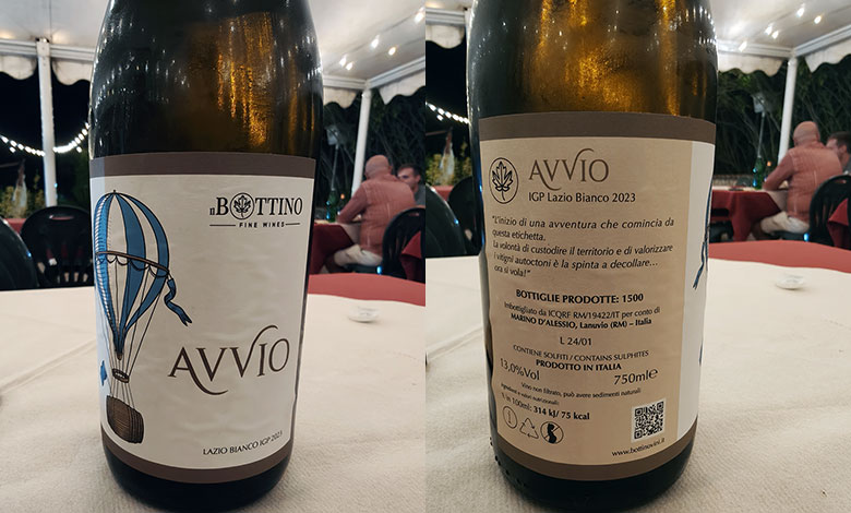 Bianco Avvio 2023 Il Bottino