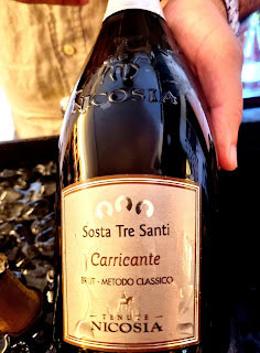 Carricante Brut Metodo Classico "Sosta Tre Santi" 2022 Tenute Nicosia