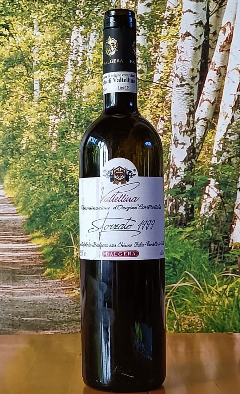 Valtellina Sforzato 1999 Balgera