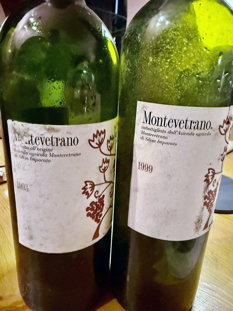 Montevetrano 1999 e 1993