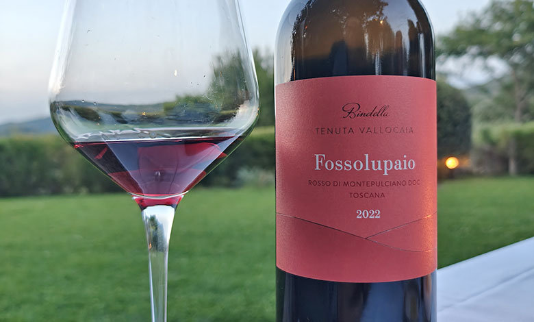 Rosso di Montepulciano Fossolupaio 2022 Bindella Tenuta Vallocaia