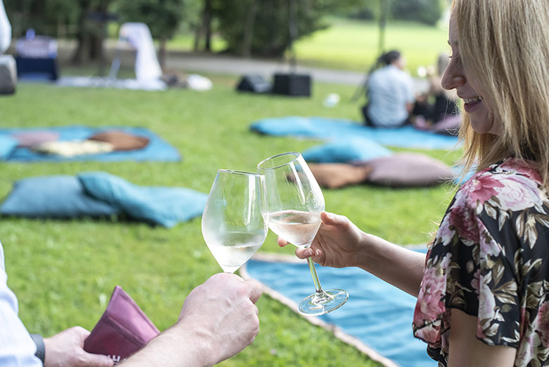 Il Serprino nel calice. Foto Alessandra Lazzarotto
