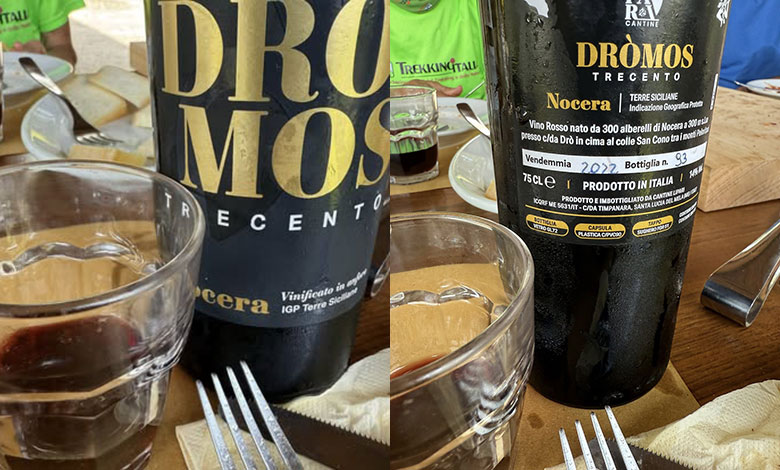 Dròmos Trecento Nocera 2022 Cantine Lipari